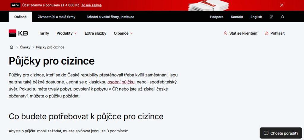 Získat půjčku pro Slováky (a nejen pro ně) u bankovní společnosti je vždy podmíněno splněním více požadavků. V případě doložitelného trvalého pobytu v ČR však není nabídek málo.