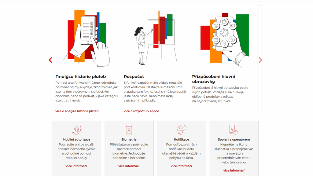 Oficiální stránky mBank poskytují kompletní přehled o fungování aplikace.