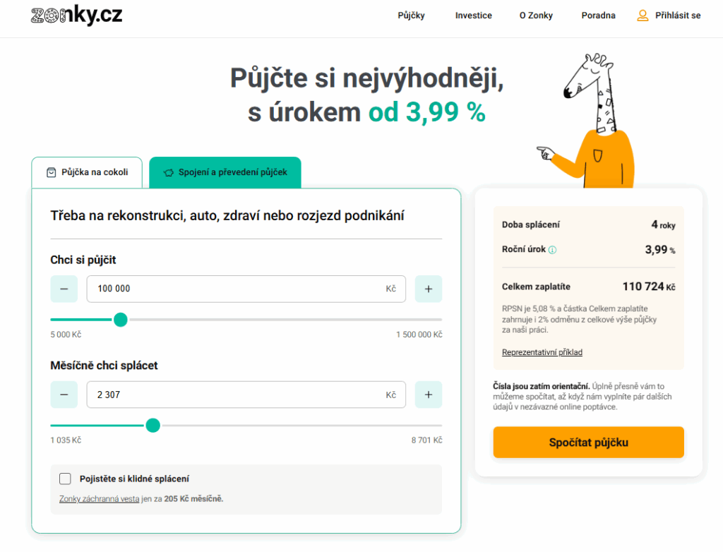 Zonky umožňuje získat úvěr i lidem, kteří si prošli exekucí nebo insolvencí, ovšem za určitých podmínek.
